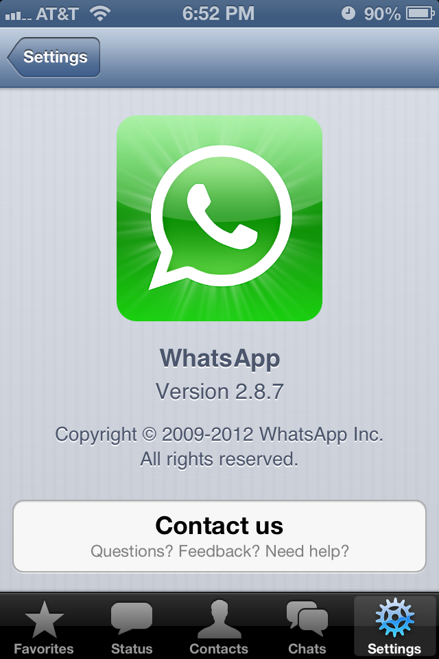 WhatsApp - iPhone