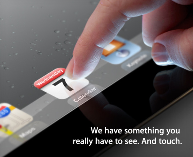 Official: Apple Has Just Sent iPad 3 Event Invitations For March 7