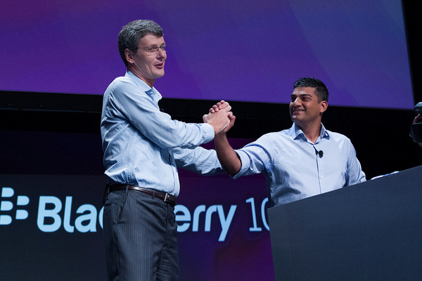 BlackBerry fires CEO Thorsten Heins, scraps buyout plan